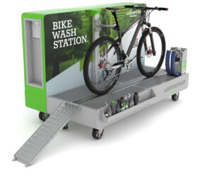 Wintersteiger Veloclean with bike